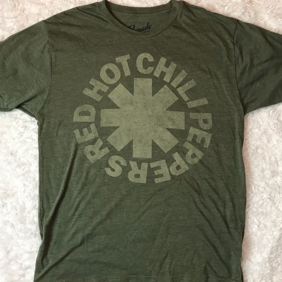 red hot chili peppers band shirt
